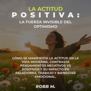 Audiolibro: La actitud positiva: La fuerza invisible del optimismo